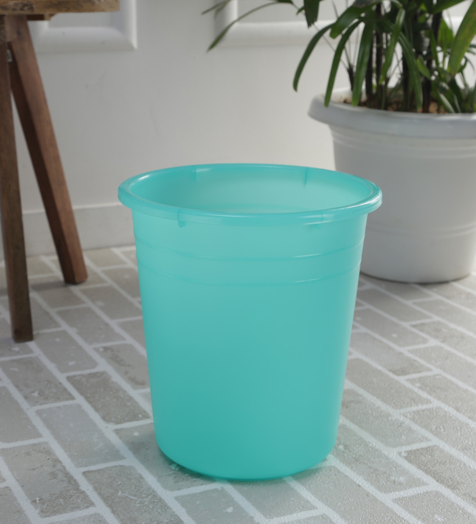 10 Litres Plastic Open Dustbin