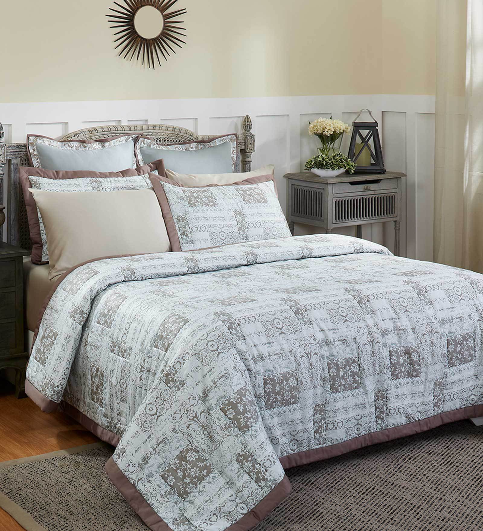 Buy Medieval Revival Cotton Fill Double Bed AC Comforter by Maspar at