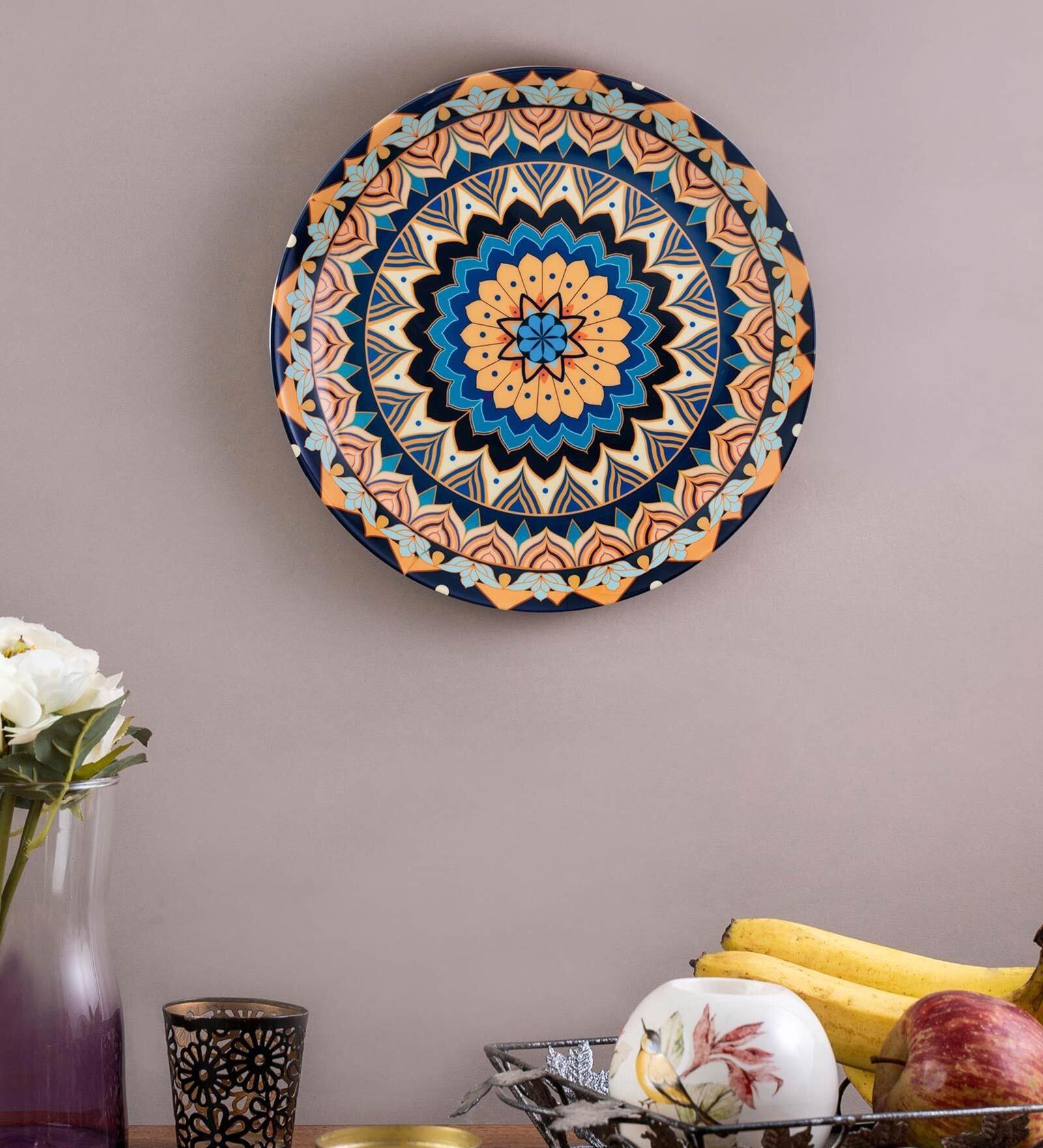 Meditative Mandala Decorative Wall Plates