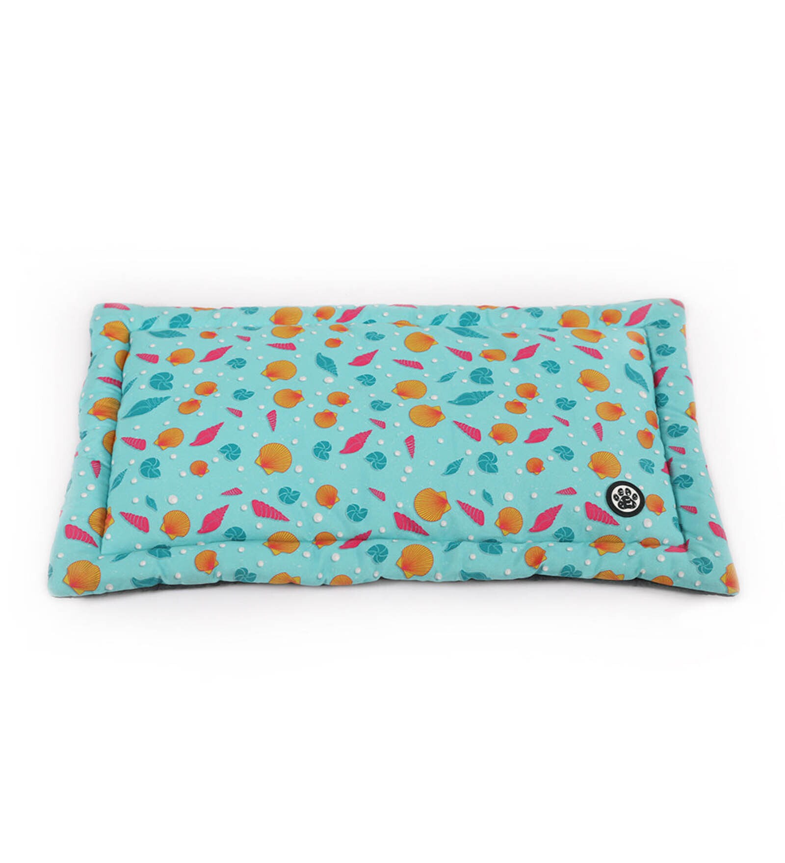 Dancing Pearl- Medium Blue Fabric Dog Mat