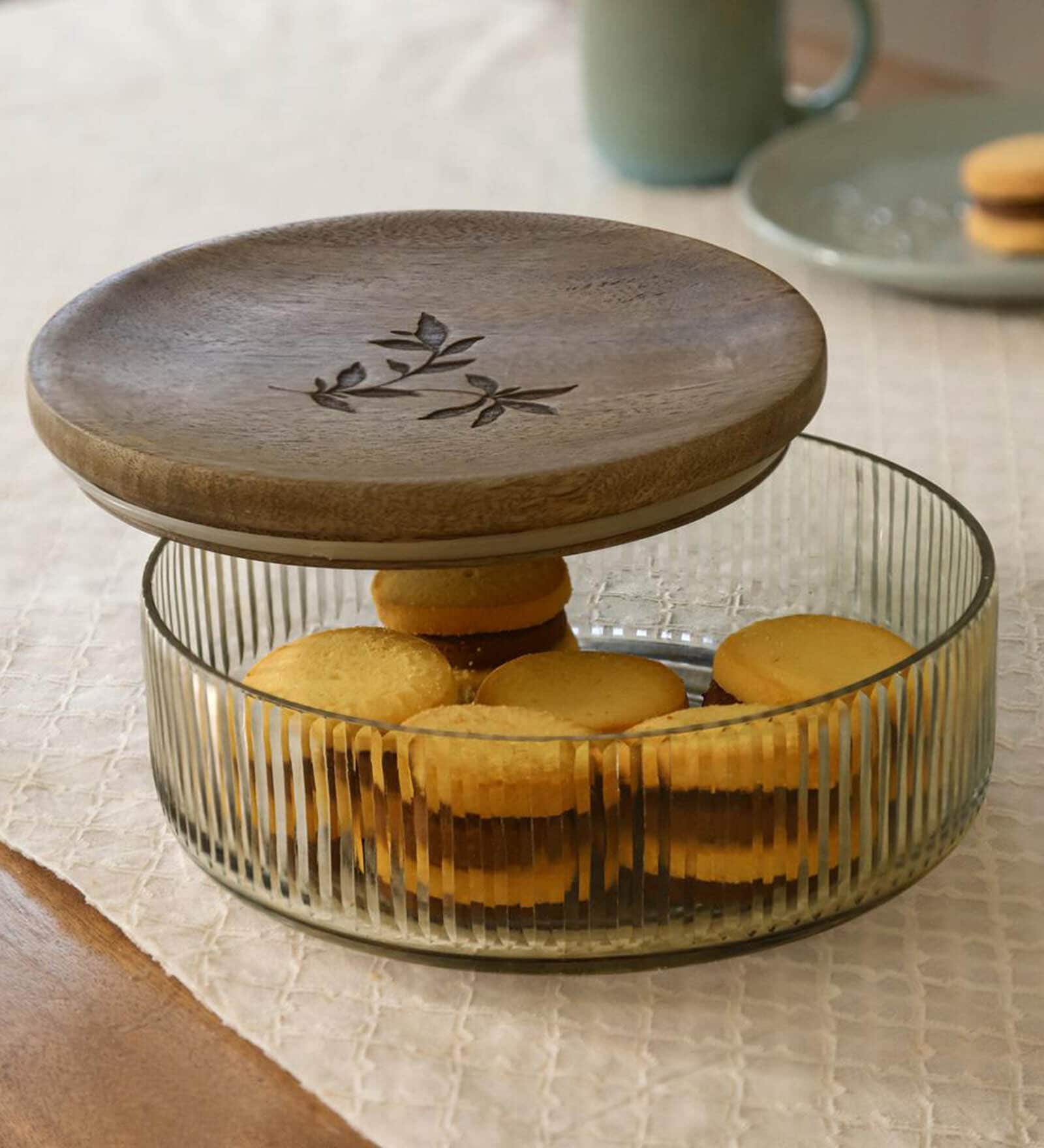 Meissa l.l Ltrs Glass Roti Casserole