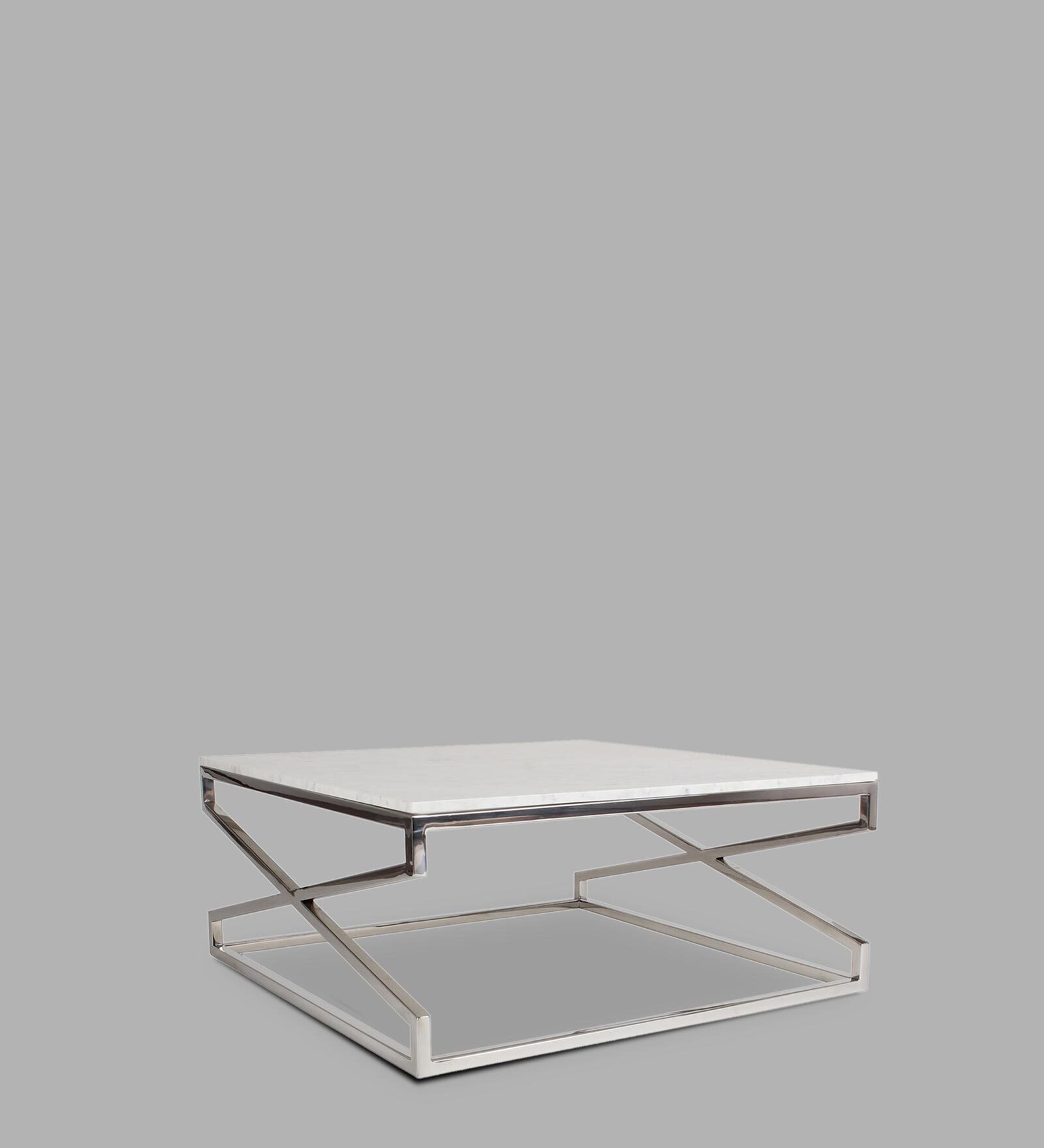 Melbourne Coffee Table in Chrome Finish Melbourne Coffee Table in Chrome Finish