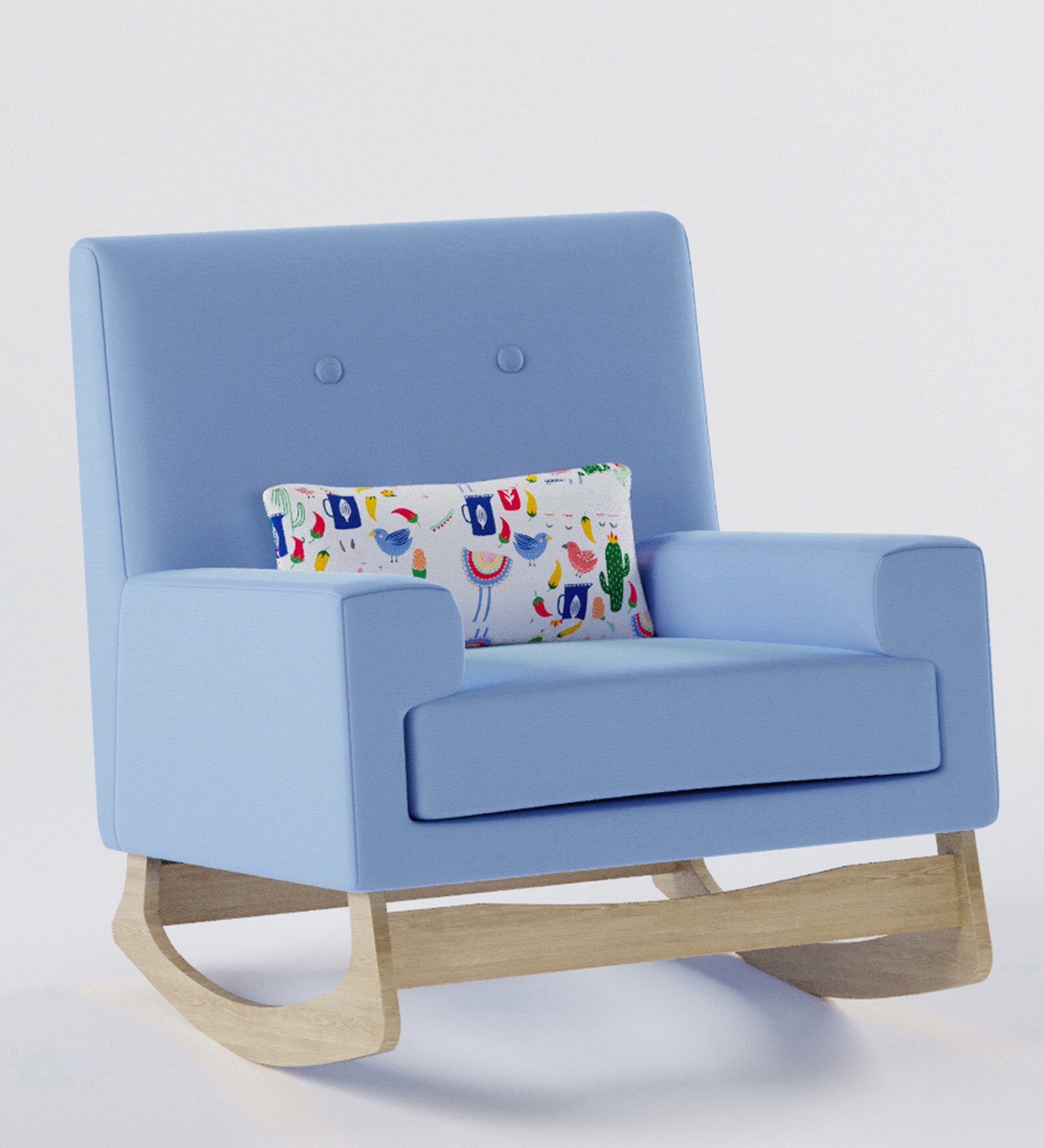 Blue Therapy Rocking Chair Buy Melody Nursing Rocking Chair in Blue Colour by Boingg! - A Happy ...