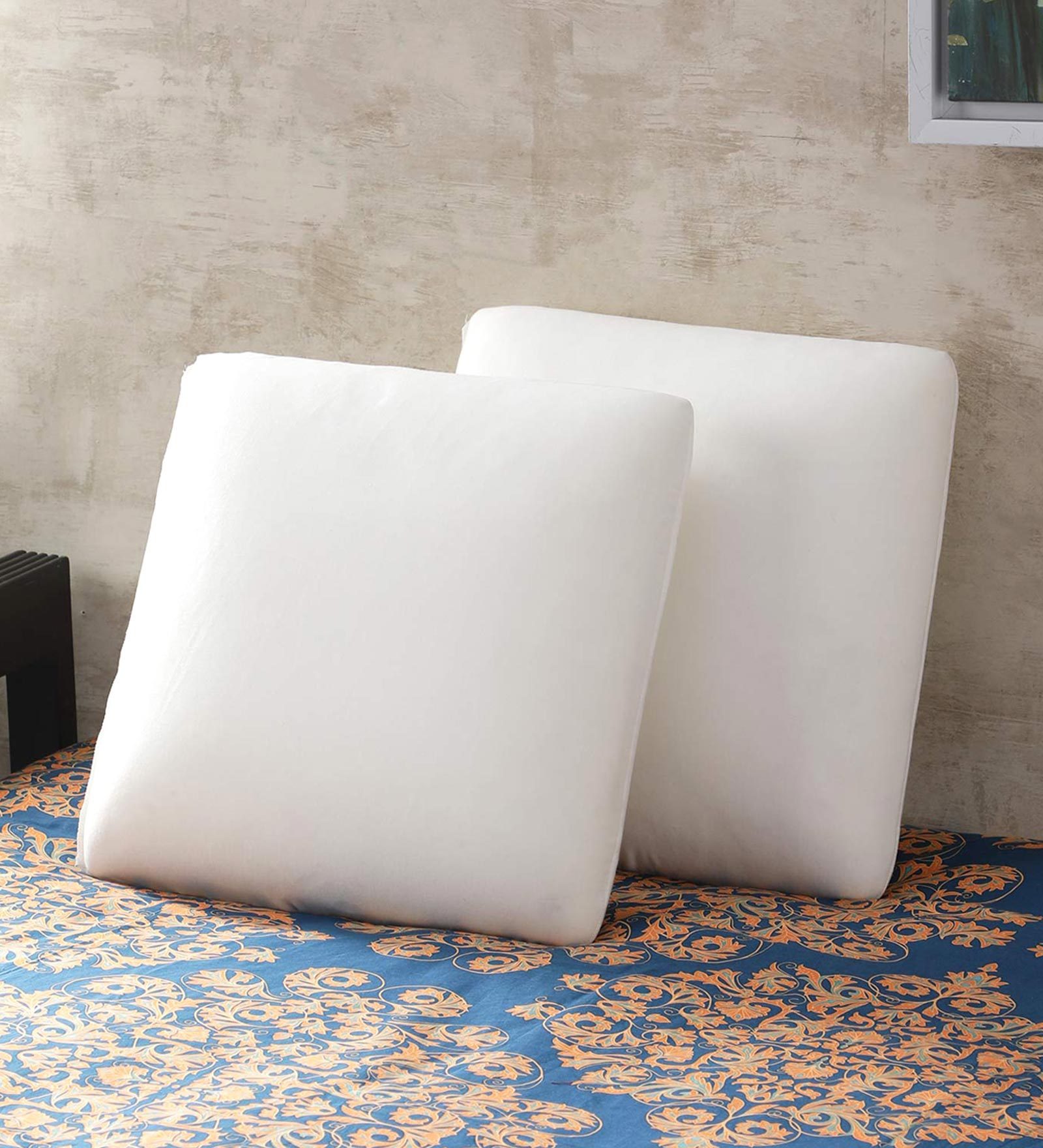Buy Memory Foam 16 x 16 Inch Pillow Insert Set of 2 by Magasin Online