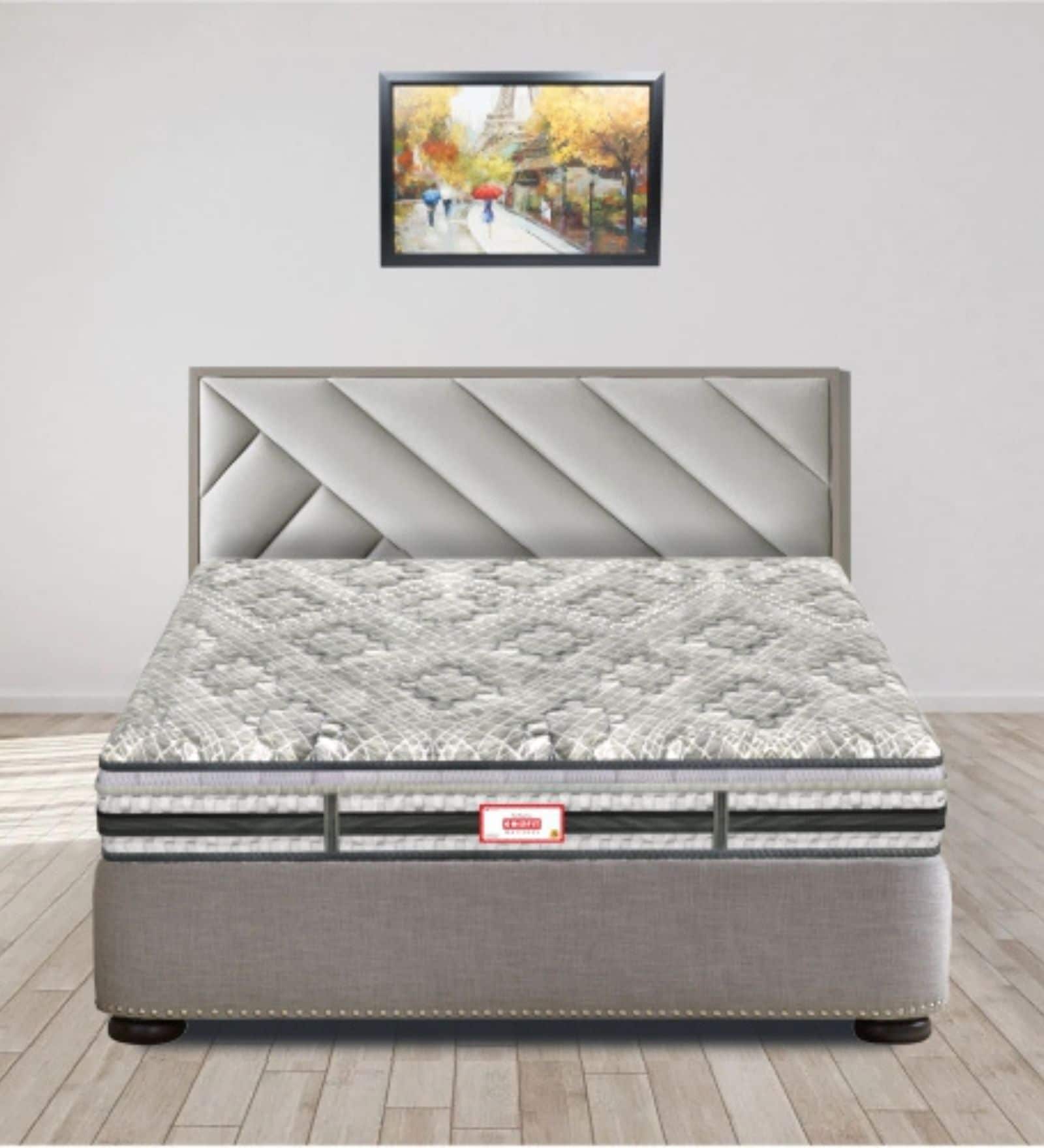 Memospa Reversible 6 Inches Orthopedic Memory Foam Euro Top With SRTX Technology Single Size Mattress