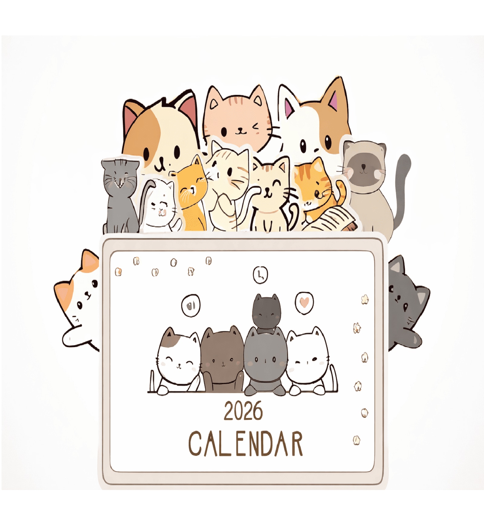 Meowgical Moments Calendar 2026