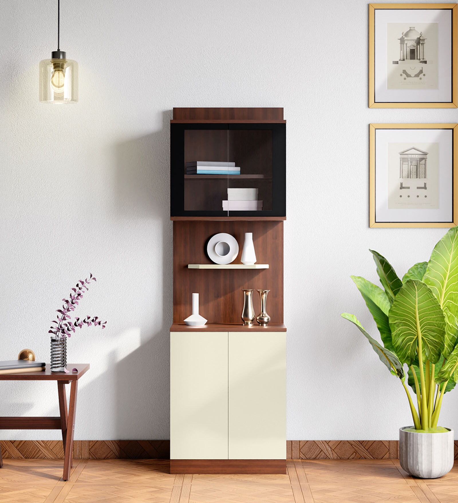 Buy Meraki Book Shelf in Brown Finish at 10% OFF by Interio By Godrej