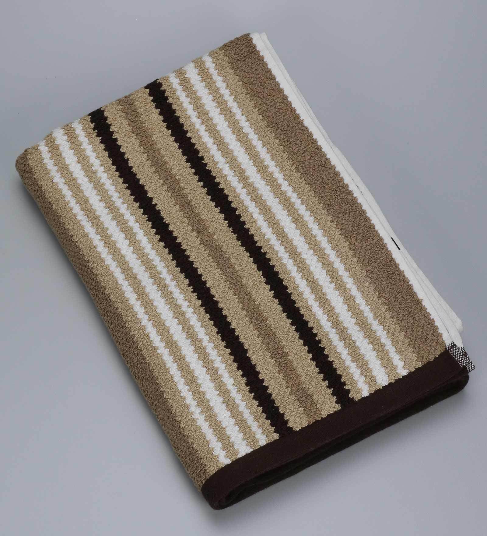 Buy Brown Cotton 550 GSM Bath Towel By Avi Living At 45% OFF By AVI ...