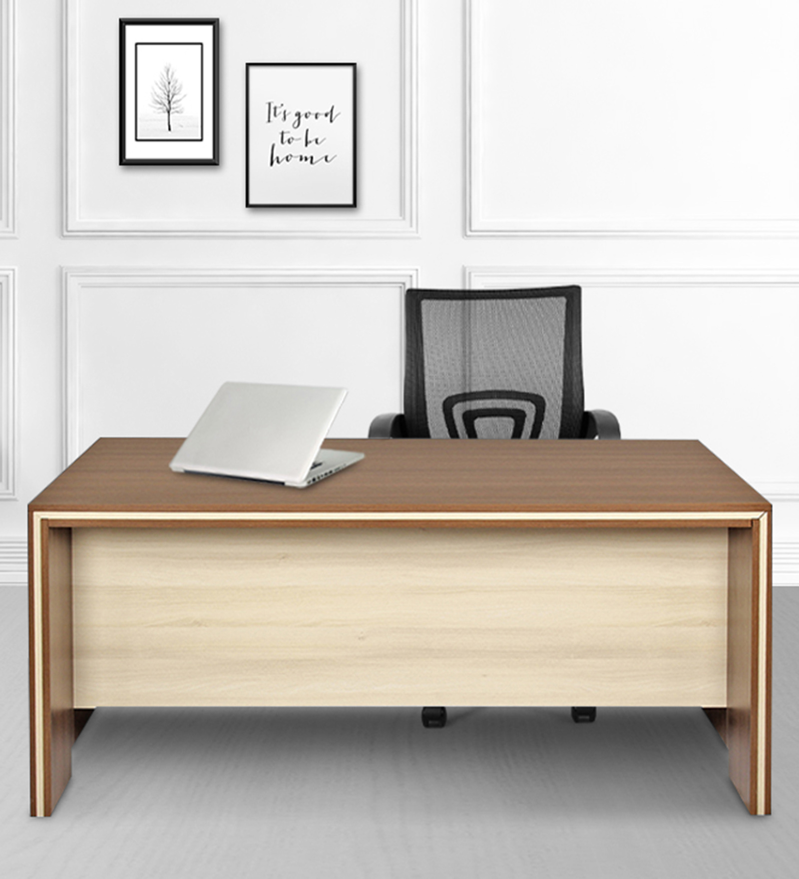 Merit Office cum Study Table in Wenge Finish