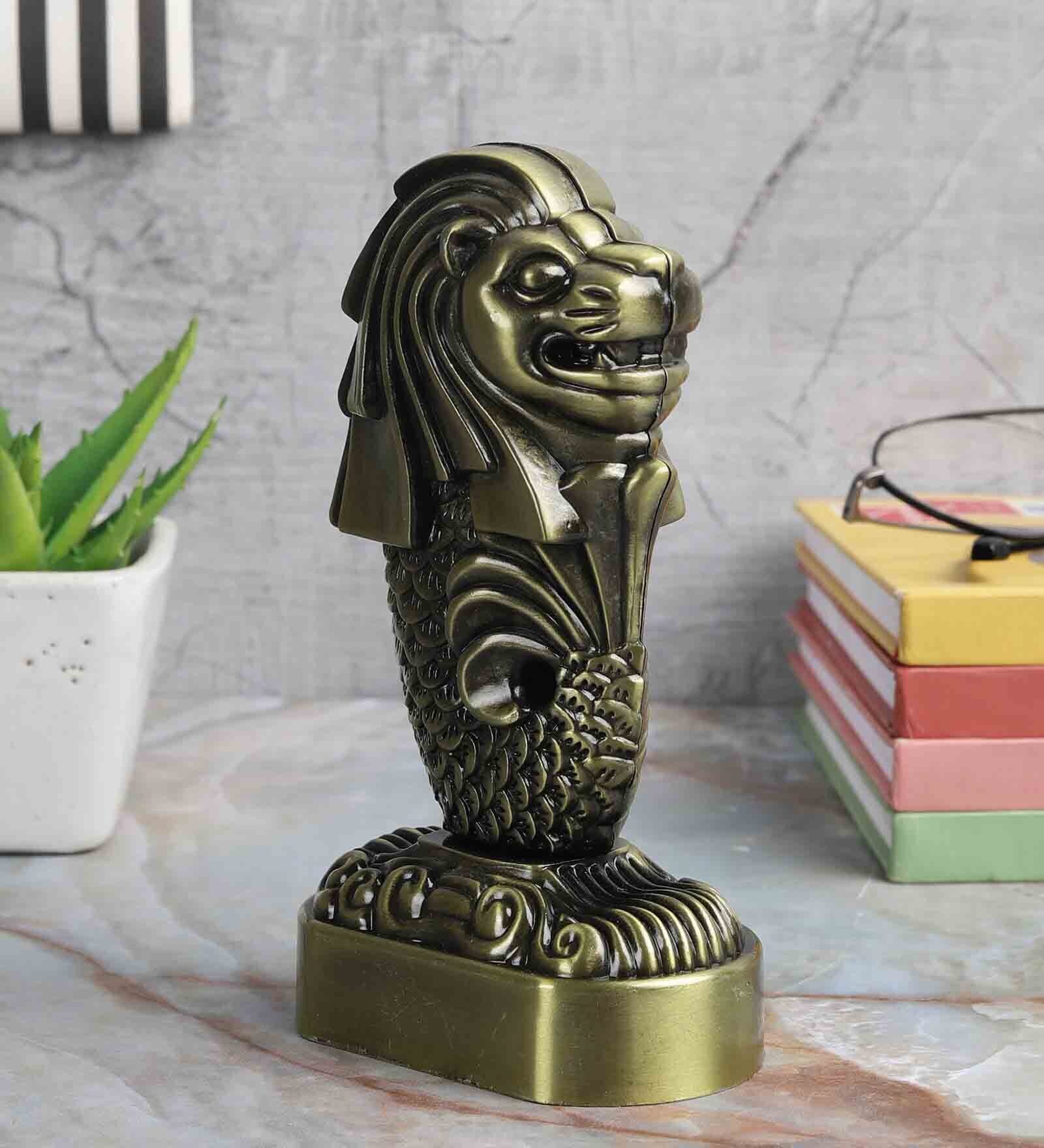 Merlion Miniature Metal Figurine