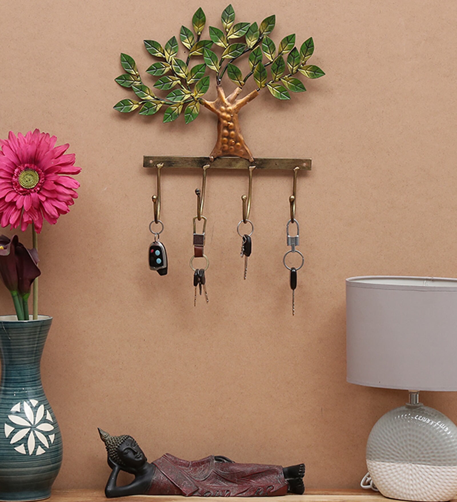 Buy Metal decor Life of Tree Key Holder By Godeccor at 16% OFF by ...