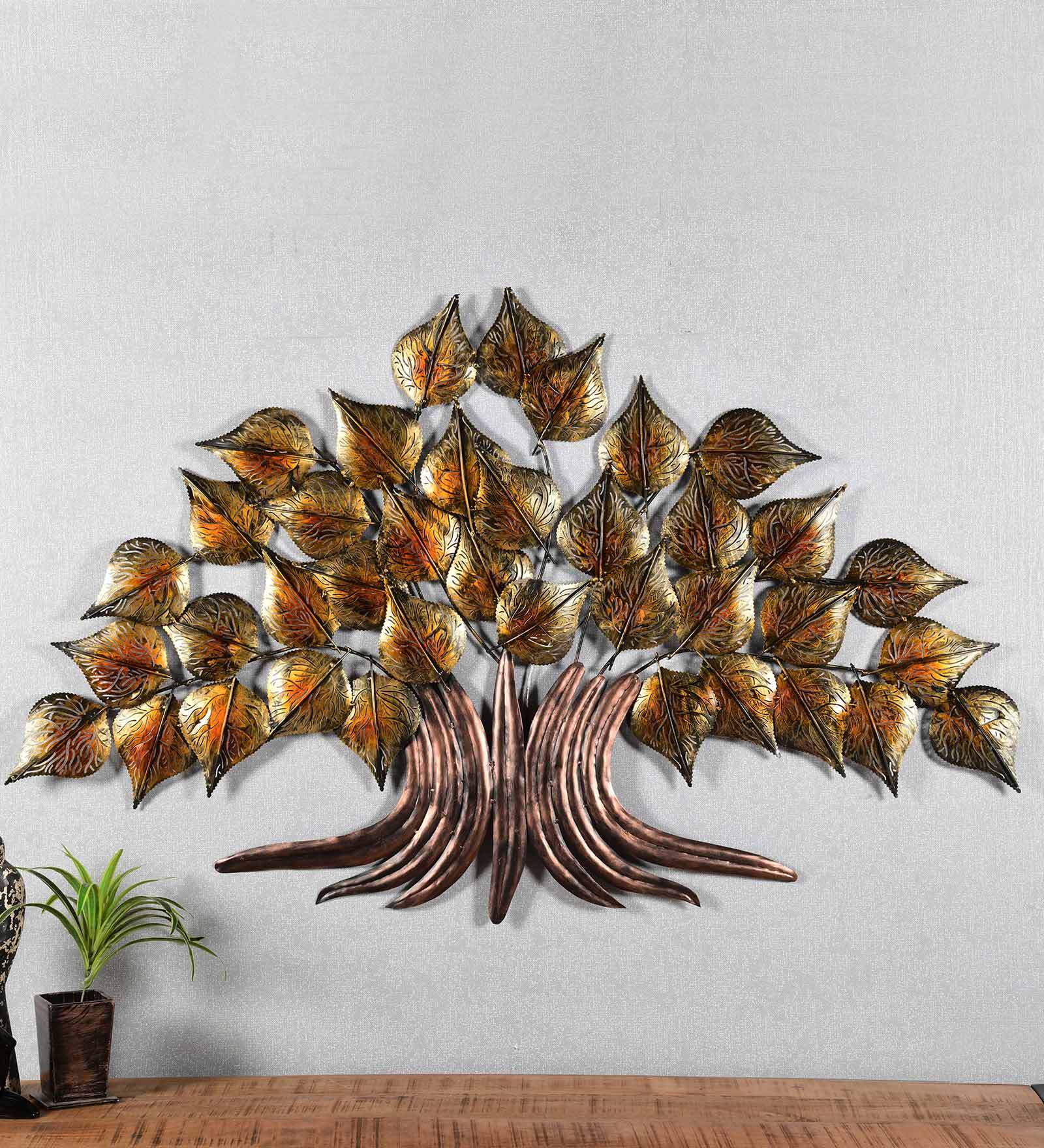 Metal Folding Piple Tree With Led