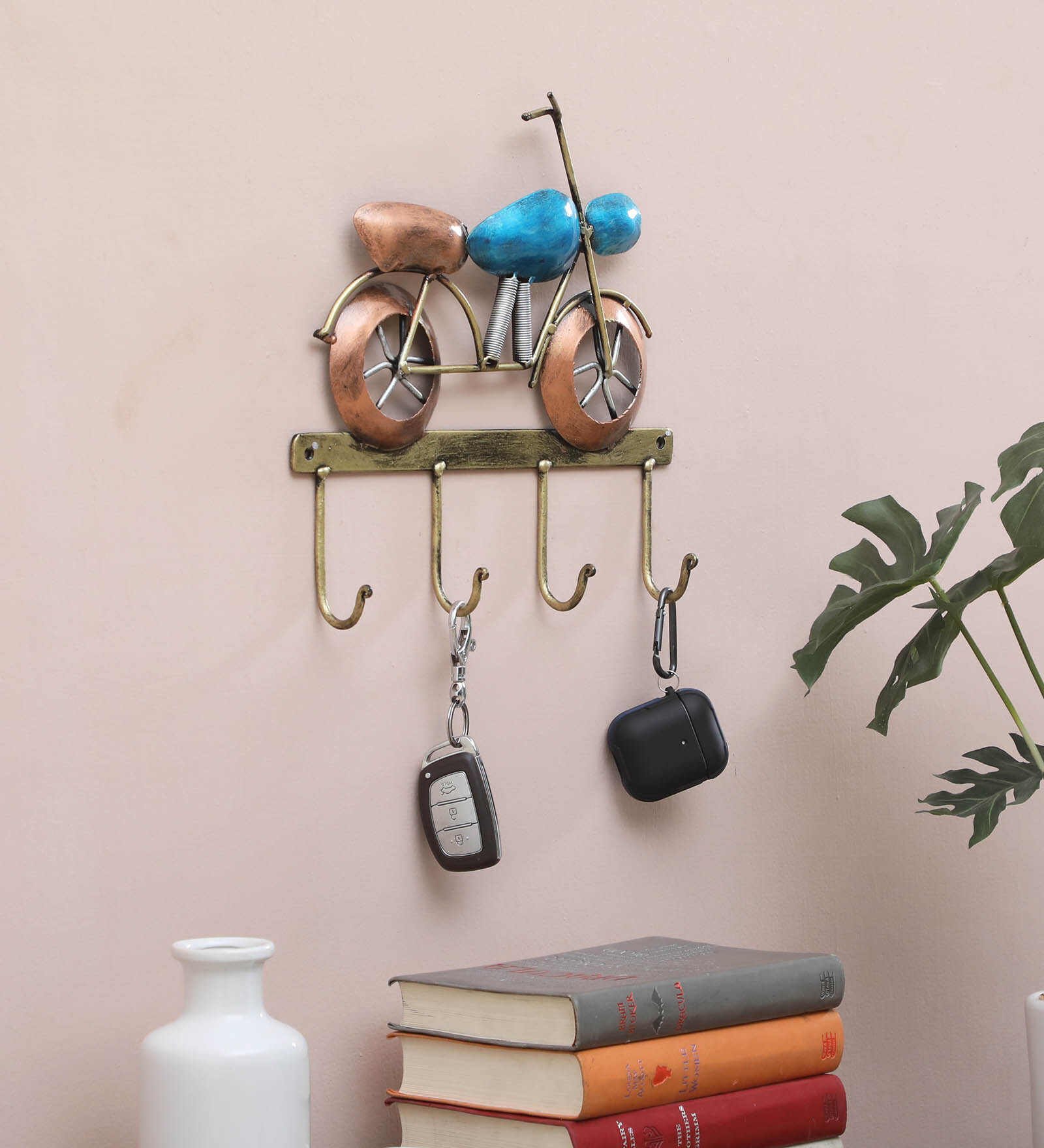 Buy Metal Multicolour Bike Key Holder at 20% OFF by Padmavati Art ...