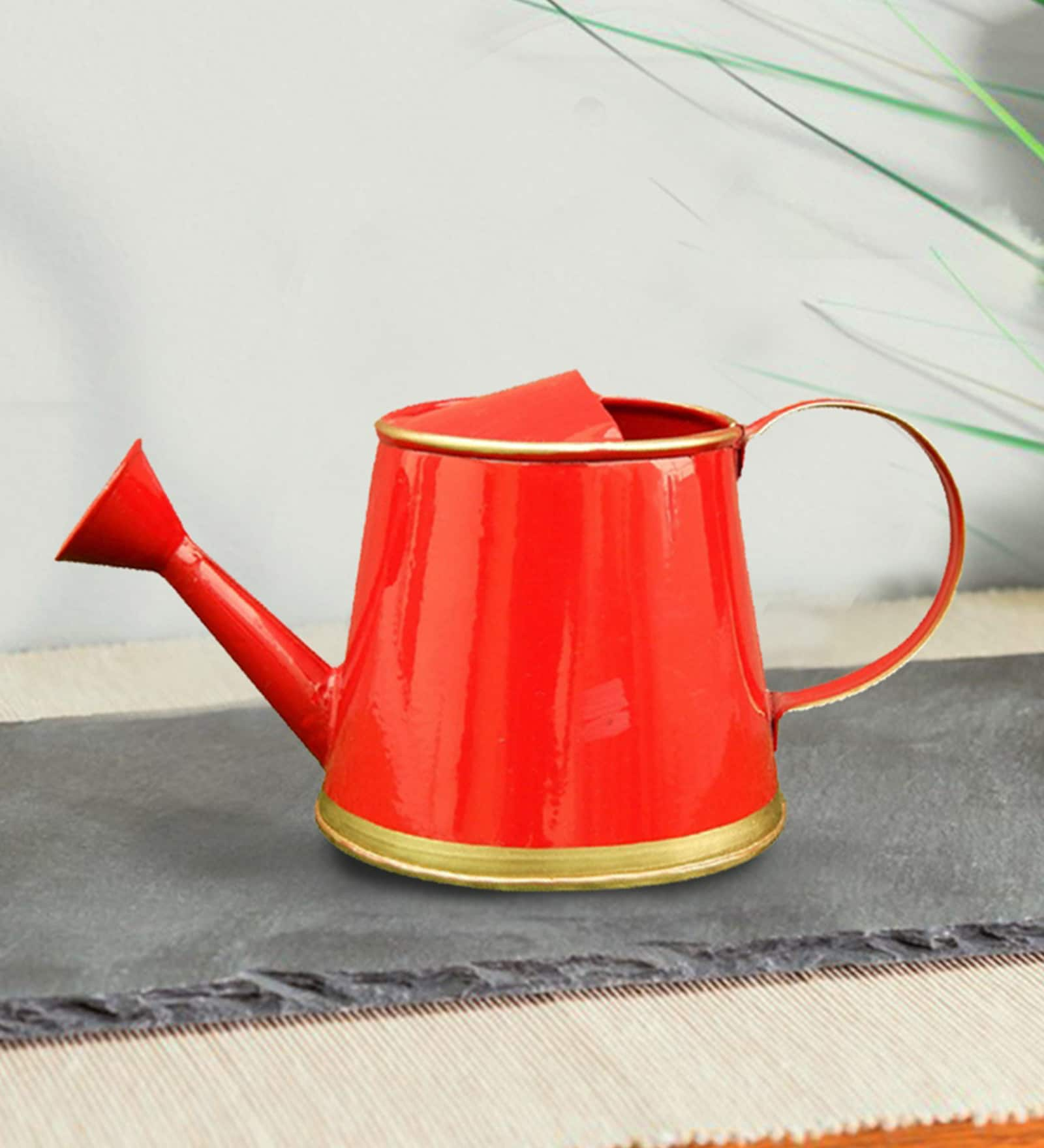 Buy Metal Red 250 ML Watering Can At 41 OFF By Ecofynd Pepperfry   Metal Red 250 Ml Watering  Can Metal Red 250 Ml Watering  Can 8ig5ut 