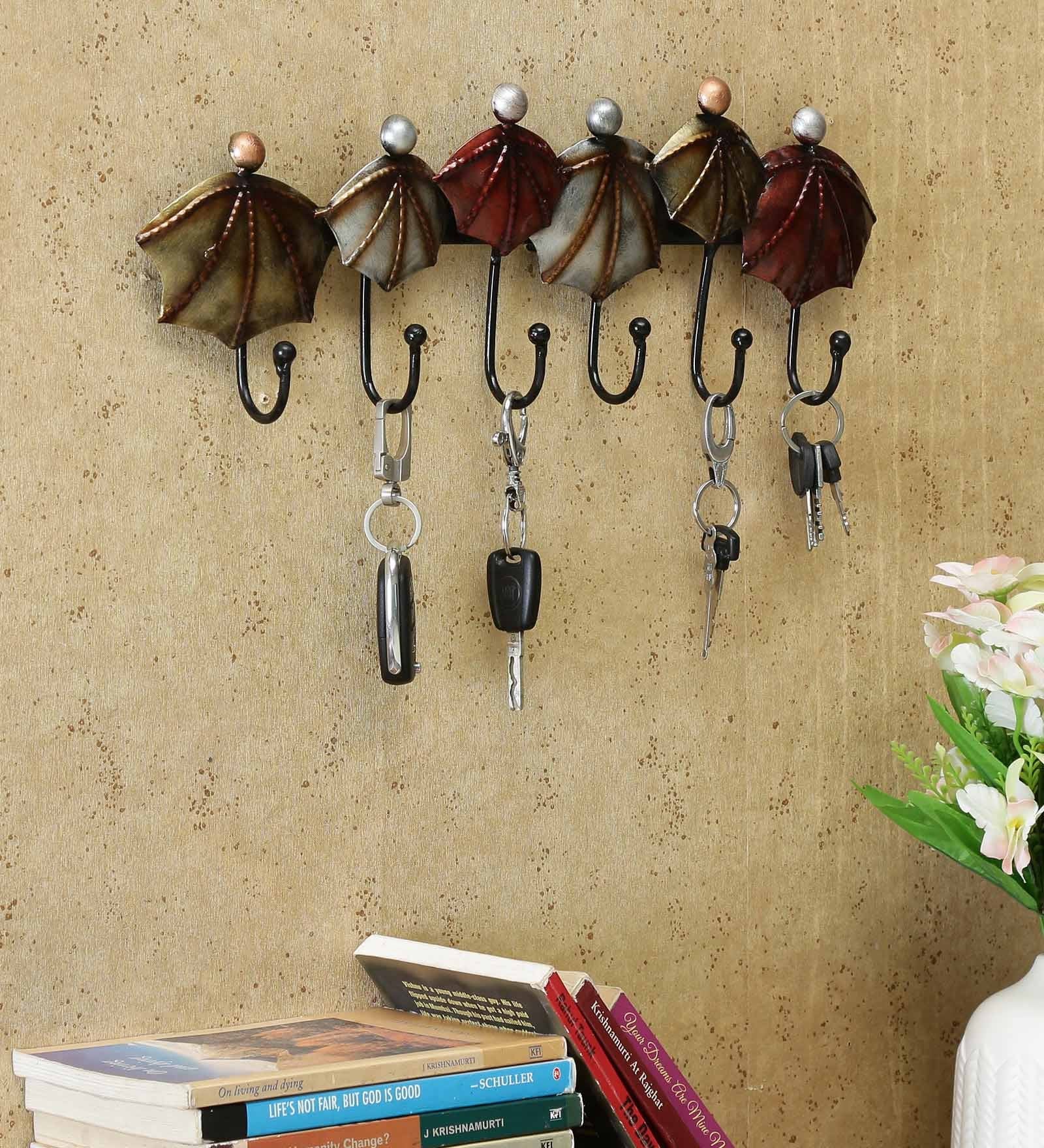 Buy Metal Umbrella Key Holder By Padmavati Art Creations at 53 OFF by
