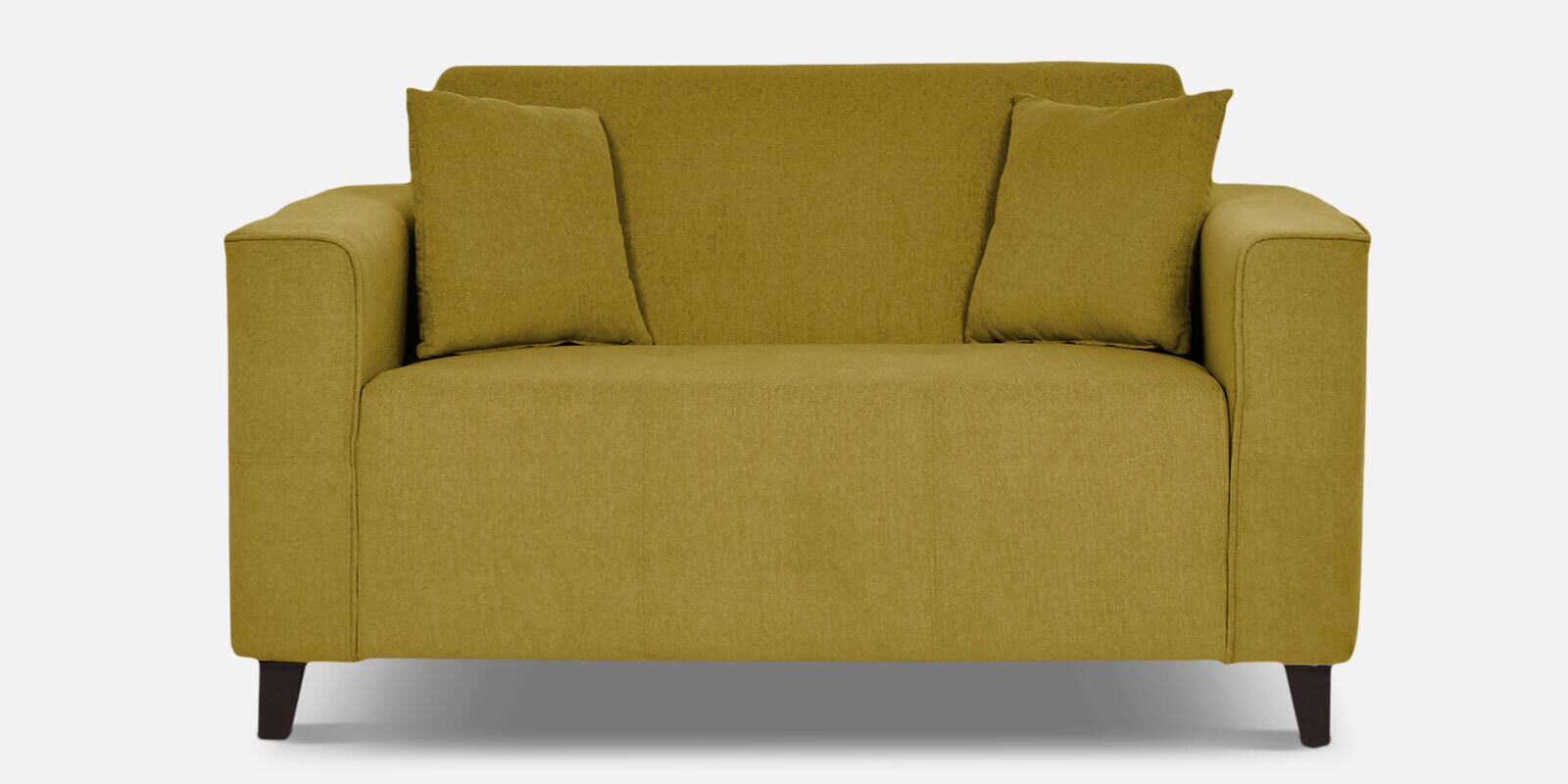 Meruit 2 Seater Sofa In Olive Green Colour In Colour