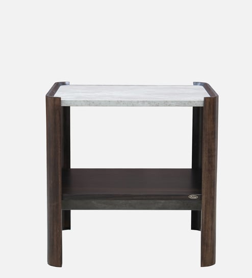 Meagan Side Table In Brown Colour