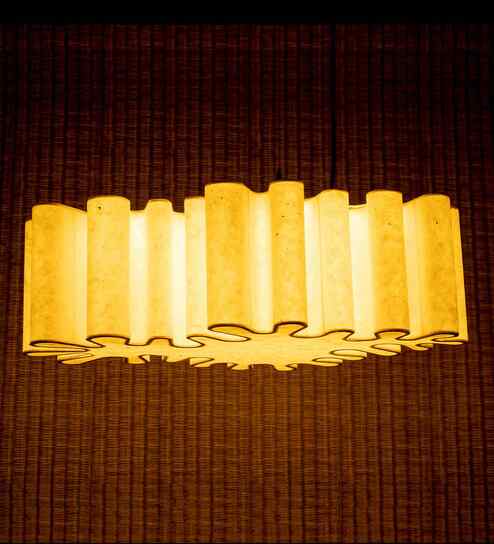 MEANDER Cascade Handcrafted Pendant Lamp with Bulb (E27 Holder)