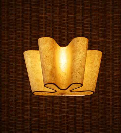 MEANDER-GLOWERA (Small) | Handcrafted Wall Lamp | E27 holder | With Bulb | RIPPL Lighting