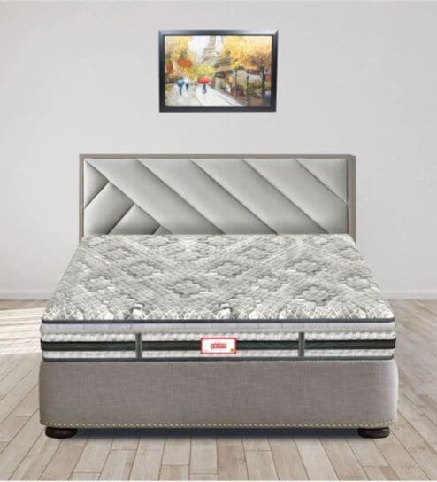Memospa Reversible 8 Inches Orthopedic Memory Foam Euro Top With SRTX Technology King Size Mattress