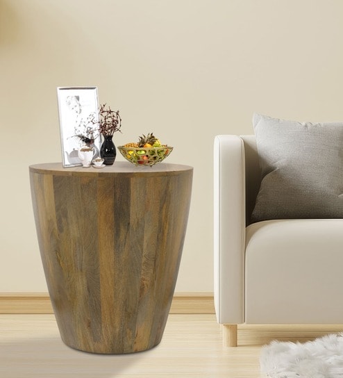 Elysian Mango Wood Coffee Table In Natural Finish