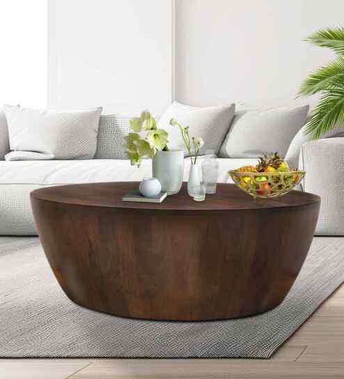 Sorrel Wooden Coffee Table In Walnut Finish