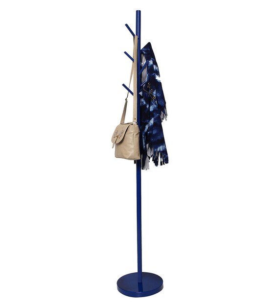 Buy Steel Coat Stand In Blue By Meded Online Coat Stands Coat