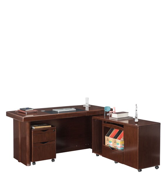 Buy Meridian Executive Desk by Durian Online Executive Desks Tables Furniture Pepperfry
