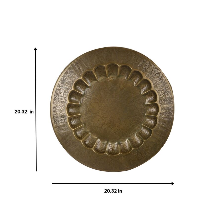 Buy Medha Antique Iron Wall Plate by Citilites Online Wall Plates and