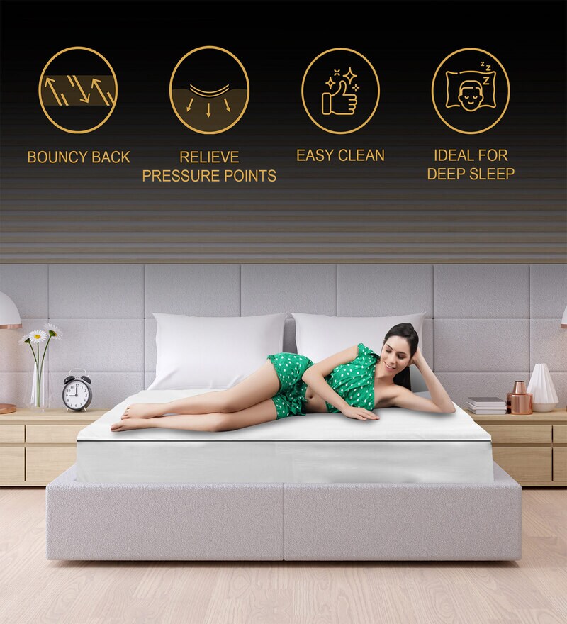 Buy 6 Inch Memory Foam Multi Layer King Size Mattress By SleepLabs Online King Size Foam
