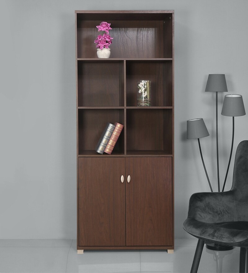 Buy Merit Book Shelf in Expresso Color by home Online Modern Book