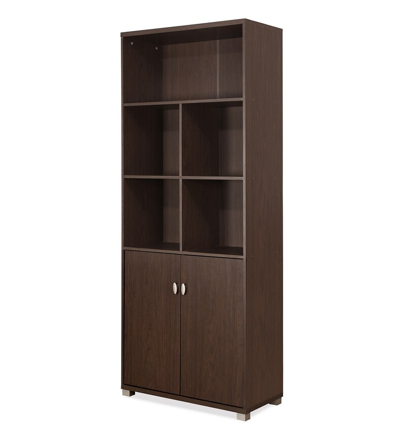 Buy Merit Book Shelf in Expresso Color by home Online Modern Book