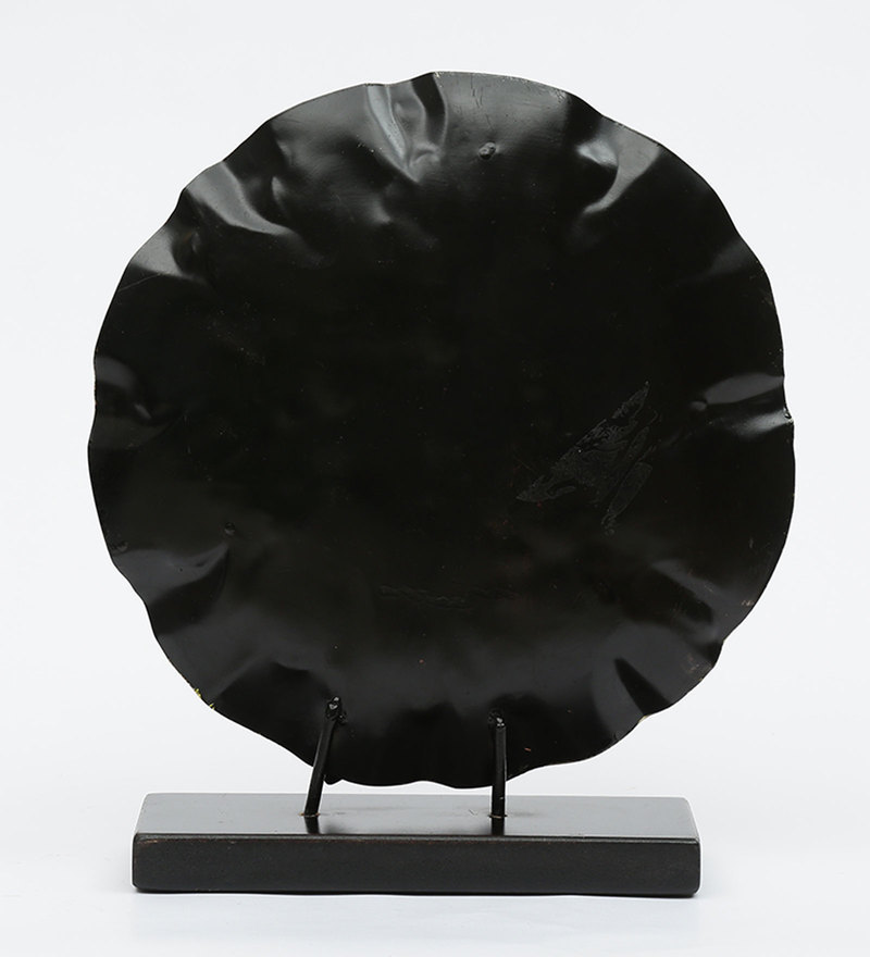 Buy Metal Antique Gold & Copper Spiritual Wall Art By Malik Design