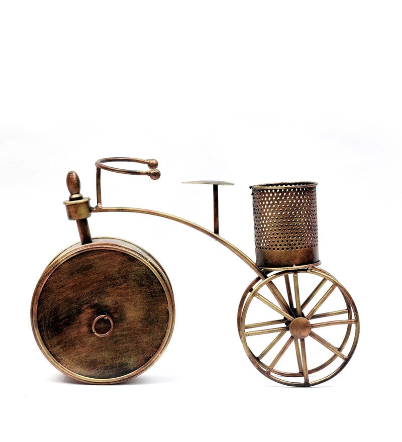 Buy Metal Cycle Table Clock By Craft Tree Online Table Clocks Table