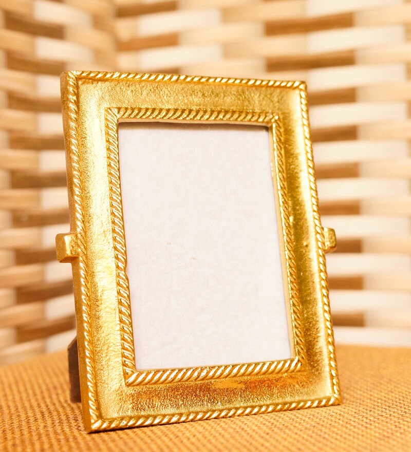 gold color frames