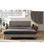 Mason Upholstered Queen Size Bed In Grey Colour