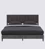 Mason Upholstered Queen Size Bed In Grey Colour