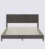 Mason Upholstered Queen Size Bed In Grey Colour