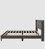 Mason Upholstered Queen Size Bed In Grey Colour