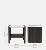 Meagan Side Table In Brown Colour