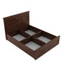 Mechelen Queen Size Bed with Box Storage in Sheesham Colour