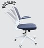 Swed Breathable Mesh Ergonomic Chair In Blue Colour