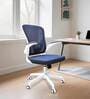 Swed Breathable Mesh Ergonomic Chair In Blue Colour