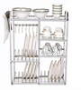 Meded High Quality Stainless Steel Kitchen Dish Rack (24 x 24 Inch)
