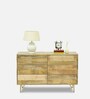 Medhi Solid Wood Chest Of Drawer In Natural Finish