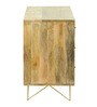 Medhi Solid Wood Chest Of Drawer In Natural Finish