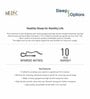 Medic Orthopaedic 75x72x8 Inches Bonnell Spring King Bed Mattress