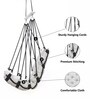 Medio Fabric Swing in Grey Colour