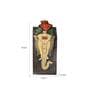 Meditating Ganesha Fiber Wooden Wall Art