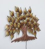 Medium A-Cut Pipal Tree Multicolour Iron Wall Art With Led